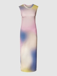 Midikleid mit Farbverlauf von Blanche Blau / Türkis - 46