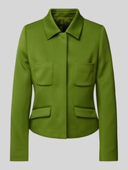 Blazer met borstzakken van Christian Berg Woman Selection Groen - 2