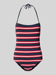 Strój kąpielowy z wiązaniem na szyi od Tommy Hilfiger - 2