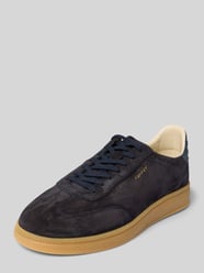 Sneaker mit Label-Detail in metallic Modell 'Cuzmo' von Gant - 12