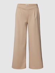 Stoffhose in verkürzter Passform Modell 'KATE' von ICHI Beige - 4