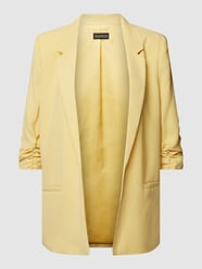 Żakiet z kołnierzem z połami model ‘Shirley’ od Soaked in Luxury Żółty - 34