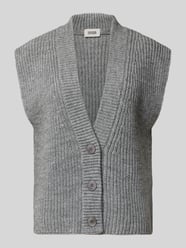 Mouwloos vest met wol, model 'PIGES' van Drykorn - 21