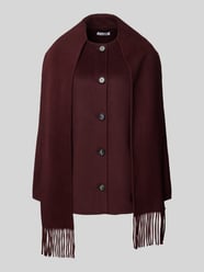 Jacke mit durchgehender Knopfleiste Modell 'Mayu' von EDITED Bordeaux - 3