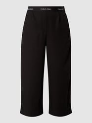 Culotte mit Logo-Bund  von CK Calvin Klein Grau / Schwarz - 34