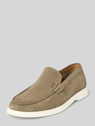 Lederloafer mit Label-Prägung Modell 'Sienne' von BOSS - 14