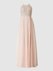 Abendkleid mit Pailletten  von Jake*s Cocktail Rosa - 40