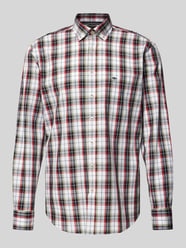 Regular Fit Freizeithemd mit Button-Down-Kragen von Fynch-Hatton Grün - 4