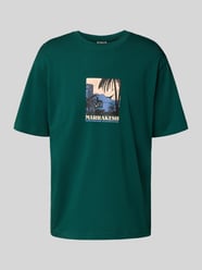 Relaxed Fit T-Shirt aus reiner Baumwolle Modell 'BEANE' von Only & Sons - 9