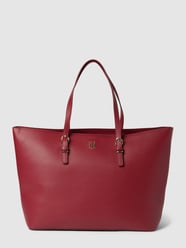 Tote Bag mit Label-Applikation Modell 'TH TIMELESS MED TOTE' von Tommy Hilfiger Bordeaux - 5