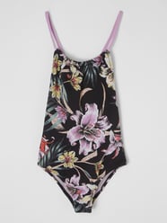 Badeanzug mit floralem Muster von ONeill Schwarz - 38