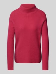 Kaschmirpullover mit Stehkragen von Fynch-Hatton Pink - 14