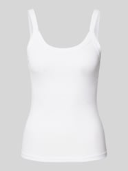 Tanktop in Ripp-Optik von Gina Tricot Weiß - 24