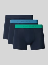 Slim Fit Trunks aus Baumwoll-Mix im 3er-Pack von SCHIESSER - 36