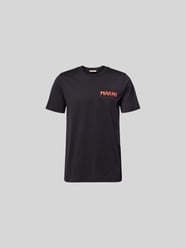 T-Shirt mit Label-Patch von Marni Schwarz - 17