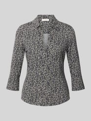 Shaped fit blouses shirt van viscosemix van Marc O'Polo - 11