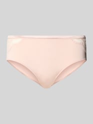 Slip mit Spitzenbesatz von Mey Pink - 38