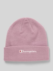 Muts in gebreide look met logostitching van CHAMPION - 3