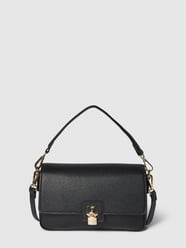 Schoudertas met labeldetail van VALENTINO BAGS Zwart - 19