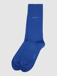 Sokken, pak van 2 paar van Esprit Blauw - 27