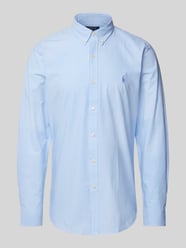 Slim Fit Freizeithemd mit Button-Down-Kragen von Polo Ralph Lauren Blau - 26