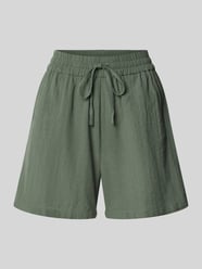 Bermudy o kroju regular fit z czystej bawełny model 'TIZANA' od ONLY - 14