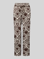 Stoffhose mit Bindegürtel Modell 'Pia' von TONI - 12