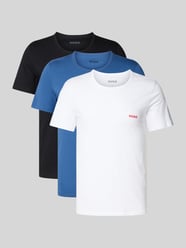 T-Shirt mit Label-Print im 3er-Pack von HUGO - 5