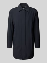 Regular fit lange jas met platte kraag, model 'NARO' van Strellson - 2