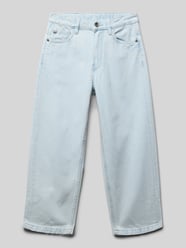 Jeans mit Eingrifftaschen und Label-Detail von Garcia - 6