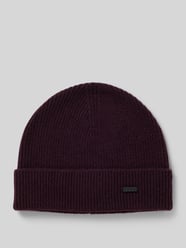 Beanie met labeldetail, model 'Xamiro' van HUGO - 11