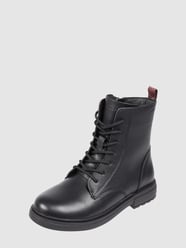 Boots in Leder-Optik Modell 'Eclair' von Geox Grau / Schwarz - 29