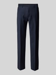 Regular fit pantalon met persplooien van ROY ROBSON - 40