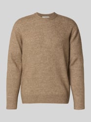 Relaxed fit gebreide pullover met wol, model 'RAI BRUSHED' van SELECTED HOMME - 30
