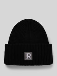 Beanie mit Label-Badge von Roeckl Schwarz - 41