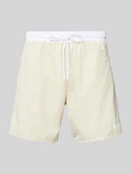 Relaxed Fit Badeshorts mit Label-Print Modell 'STARFISH' von BOSS - 5