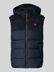 Regular fit bodywarmer met logo-applicatie, model 'Gobbler' van PME Legend - 18