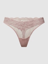 String mit Lochmuster Modell 'Lotus' von Calvin Klein Underwear Pink - 36