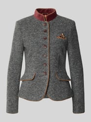 Blazer mit Brustleistentasche und Einstecktuch von White Label - 44