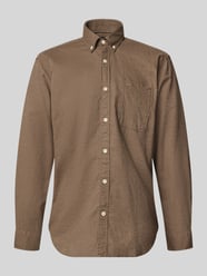 Regular Fit Freizeithemd mit Button-Down-Kragen von camel active - 11
