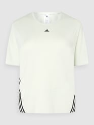 PLUS SIZE T-shirt met lyocell van Adidas Sportswear Plus Groen - 37