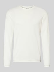 Longsleeve mit gerippten Abschlüssen Modell 'BADI' von CINQUE - 15