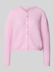 Strickjacke mit Woll-Anteil Modell 'VITOW' von American Vintage Pink - 43