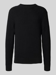 Regular Fit Strickpullover aus reiner Baumwolle Modell 'TOM' von Selected - 5