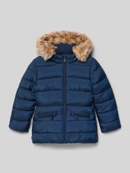 Regular fit gewatteerd jack met imitatiebont van s.Oliver RED LABEL - 45