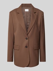 Blazer met reverskraag van Jake*s Collection Groen - 3