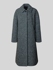 Lange jas met platte kraag en knoopsluiting van Scotch & Soda - 39