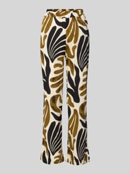 Stoffhose aus Viskose im Allover-Look Modell 'FELDI' von Soyaconcept - 26