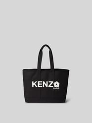 Tote Bag mit Label-Print von Kenzo Schwarz - 1