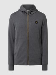 Sweatjack in gemêleerde look  van NO EXCESS Grijs / zwart - 41